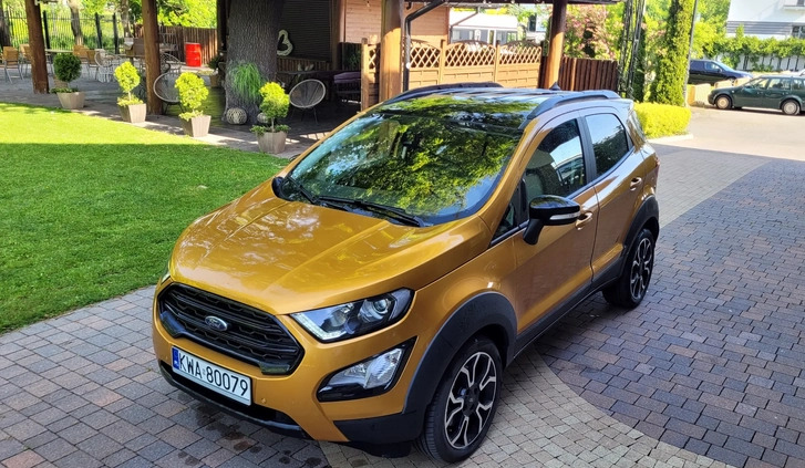 Ford EcoSport cena 66900 przebieg: 50000, rok produkcji 2021 z Zator małe 211